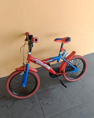 Bici Spiderman bambino