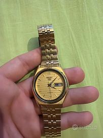 Seiko 5 Automatico Vintage (1989) – Quad pinstripe