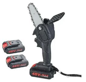 Motosega 6" con 2 batterie 48V