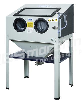Sabbiatrice pallinatrice cabina SOGI S-85