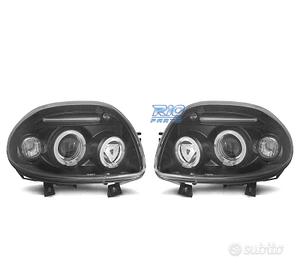 FARI RENAULT CLIO I 98-01 OCCHI ANGEL NERO