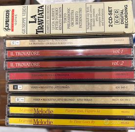 10 CD Giuseppe Verdi e altri