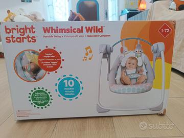 Altalena compatta whimsical wild - Bright Starts
