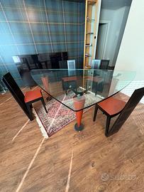 CASSINA - tavolo Oscar e sedie Lubekka