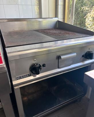Griglia a gas professionale