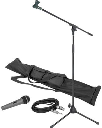 Kit voce pro asta ,microfono,cavo 5 mt,borsa,clip