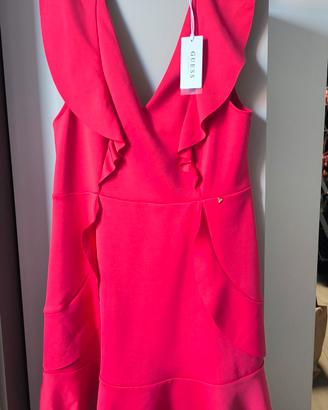 vestito guess fuxia