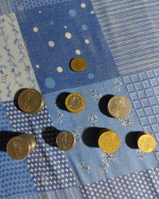 Lotto Monete Franchi Francesi dal 1960 al 2000