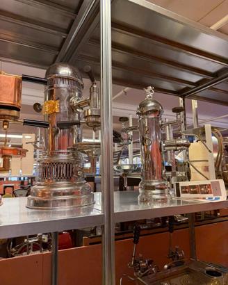 macchine da caffè a colonna da collezione museo