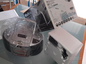 lettore CD radio e tv bn