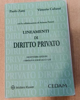 Lineamenti di diritto privato 