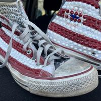 Converse 42 America Borchiate