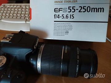 Teleobiettivo canon stabilizzato