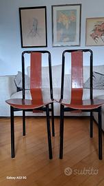 Coppia di sedie "Irma" – Achille Castiglioni per Z