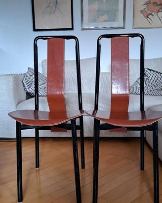 Coppia di sedie "Irma" – Achille Castiglioni per Z