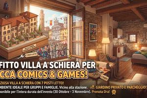 Last Minute Lucca Comics 7 posti letto Viareggio