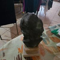 Dea bendata bronzata in eccellenti condizioni
