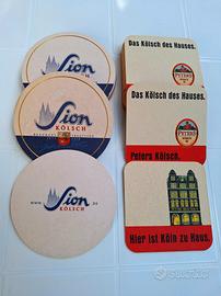 26 sottobicchieri da collezione–birreria tedesca