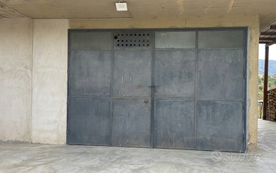 Portone in ferro robusto 400x250 cm