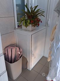 mobiletto in alluminio 