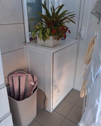 mobiletto in alluminio 