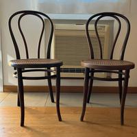 Coppia di sedie Thonet originali