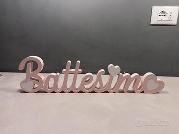 Battesimo decorazione