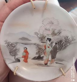 Porcellane giapponesi epoca meiji del 1900 fatto a