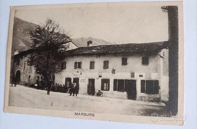 Cartolina d'epoca Marsure Aviano Friuli