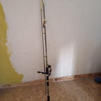 canna da pesca con mulinello