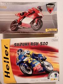 1/24 Lotto Heller Ducati + Yamaha