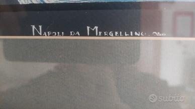 Quadro con panorama mergellina