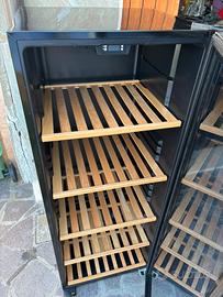 FRIGO CANTINA VETRINA PROFESSIONALE 5 RIPIANI