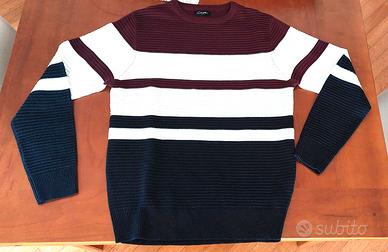 Maglia uomo Clayton a righe - Taglia L
