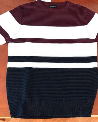 Maglia uomo Clayton a righe - Taglia L