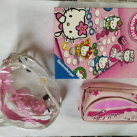 Hello Kitty anni 90 astuccio+borsetta+gioco