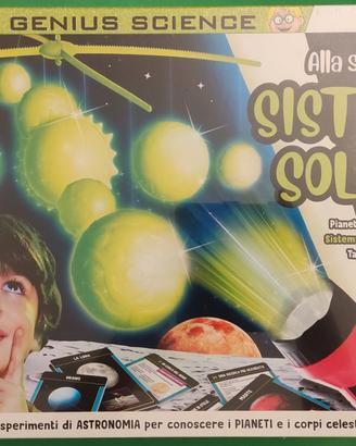 Gioco scientifico Sistema Solare Lisciani NUOVO