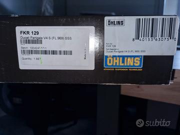 cartucce OHLINS FKR 129 (FL 969) per Panigale V4s
