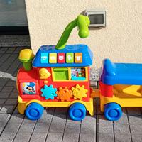 Trenino sonoro cavalcabile