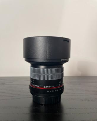 Samyang 14mm f/2.8 Canon EF