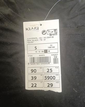 maglietta manica lunga Kiabi 