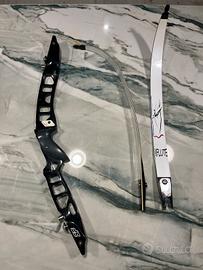 Arco ricurvo SF Archery con custodia rigida