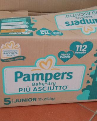 Pannolini Pampers taglia 5