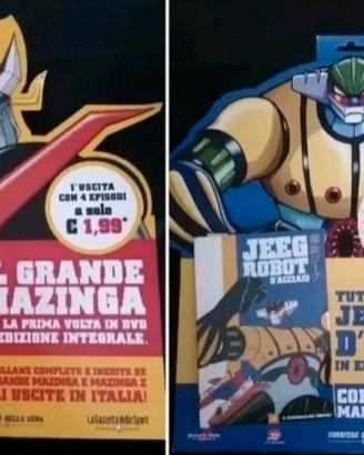 DVD Grande Mazinga Jeeg Robot D'acciaio 