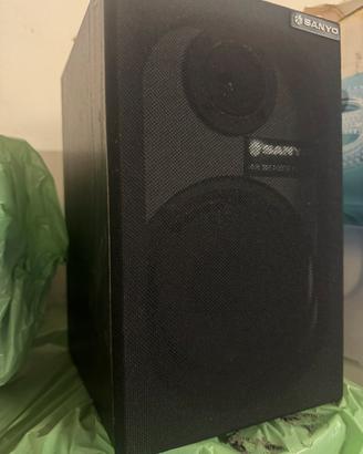 Coppia di diffusori Sanyo S-X 34 da sistemare