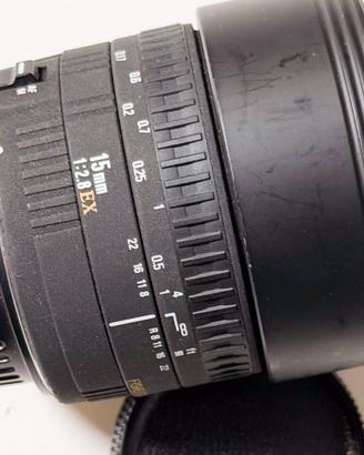 SIGMA 15 MM EX PER CANON EF