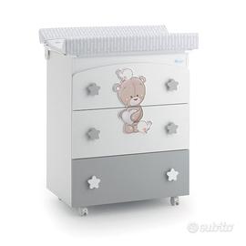 Fasciatoio + letto personalizzato Azzurra Design