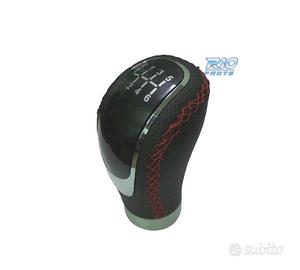 MANOPOLE CAMBIO TIPO AUDI CON CUCITURE ROSSE