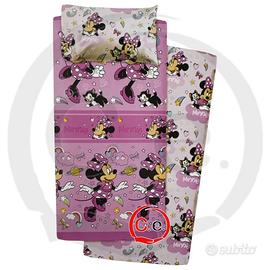 Completo Lenzuola Disney Digitali 100% Cotone - Va