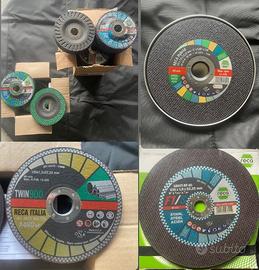 Dischi taglio - sbavo diam 115 - 125 - 230 pz 257